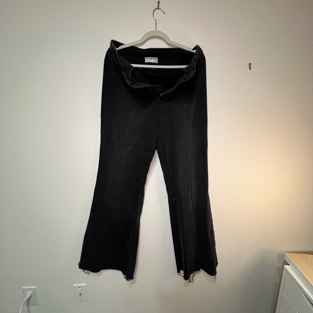 Free People CRVY -  Black Flared Jeans
